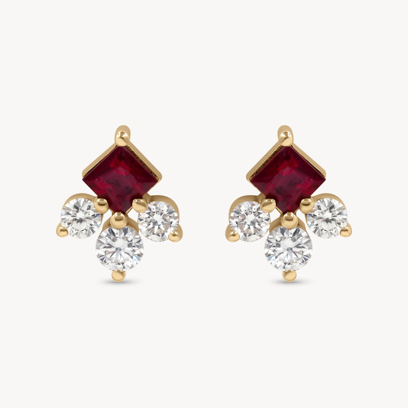 Scarlet Studs