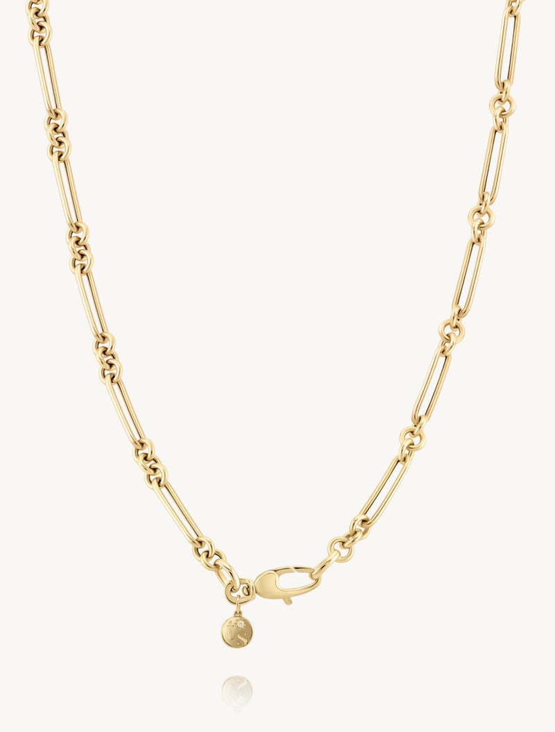 Alternating Paper Clip Chain