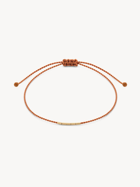 Hortense Jewelry Bead Cord Bracelet in 14K Solid Gold | Audry Rose