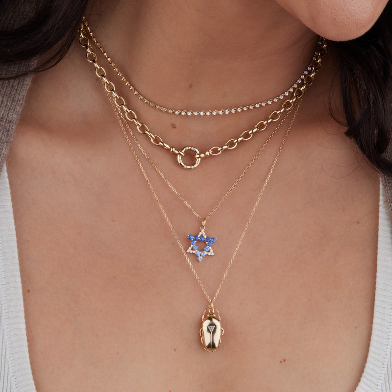 Star of David Necklace