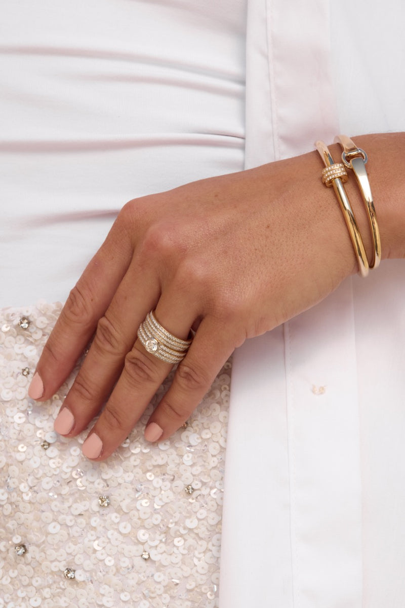 Diamond Tiered Engagement Ring