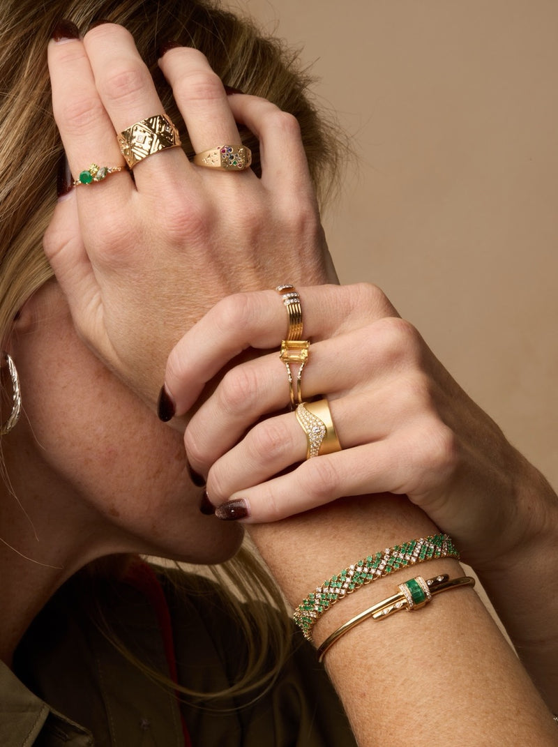 Grecian Diamond Cigar Band