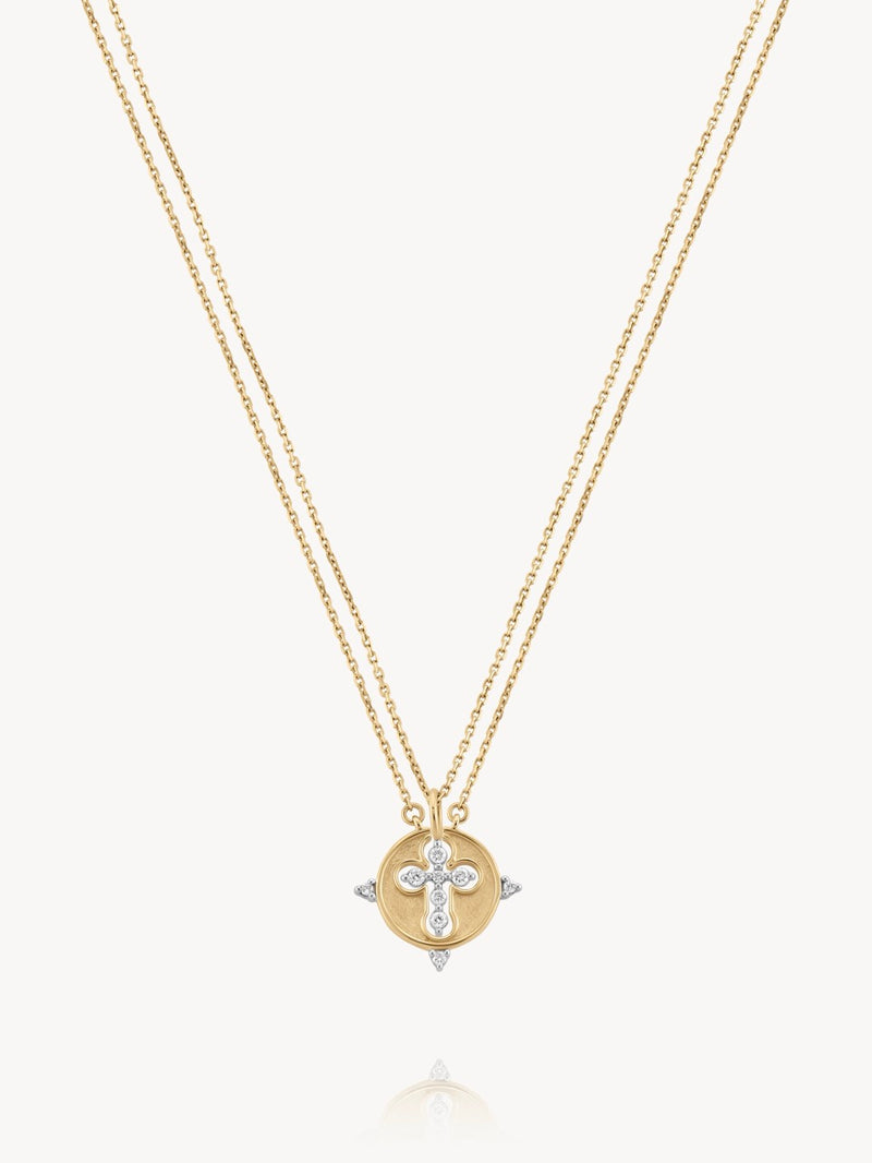Be the Light Cross Friendship Necklace