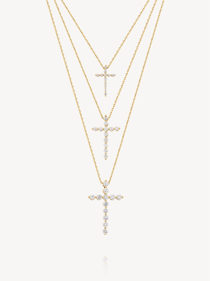 Diamond Cross Necklace
