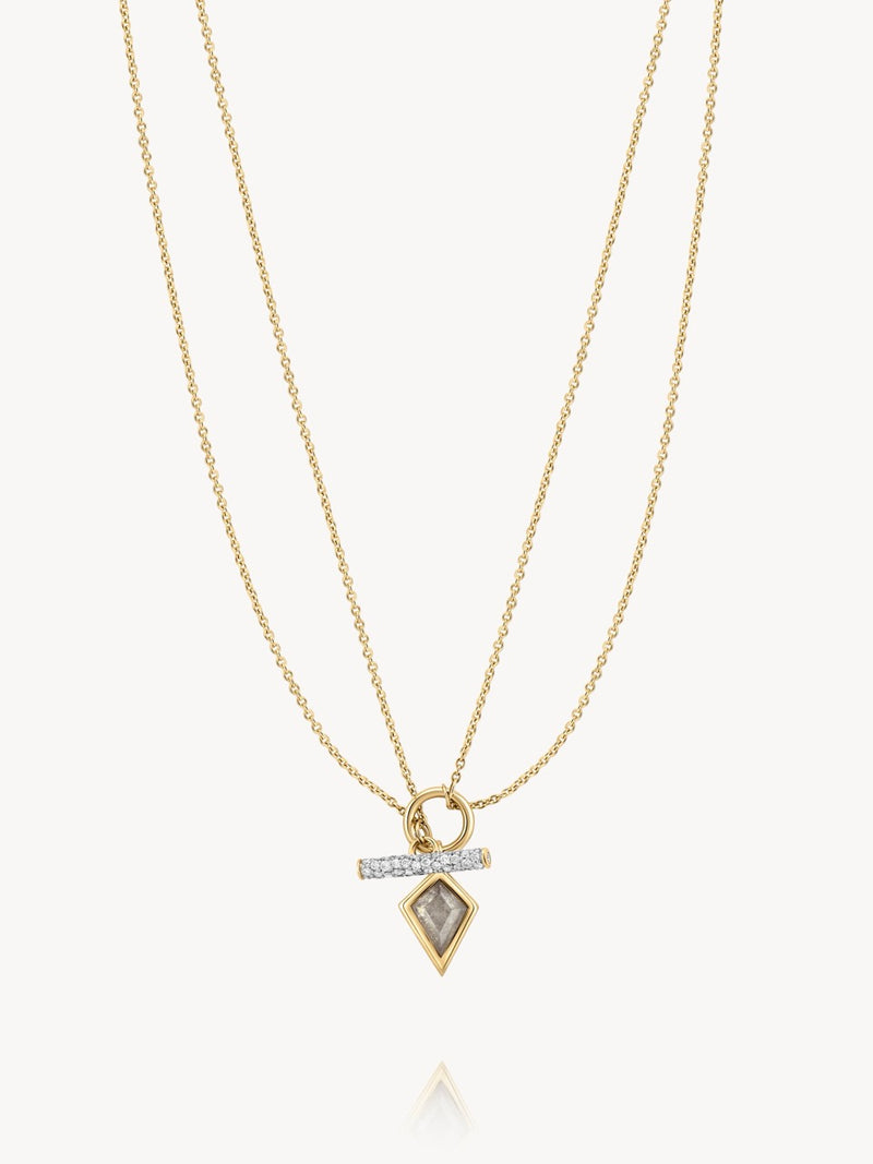 Shades of Gray Necklace