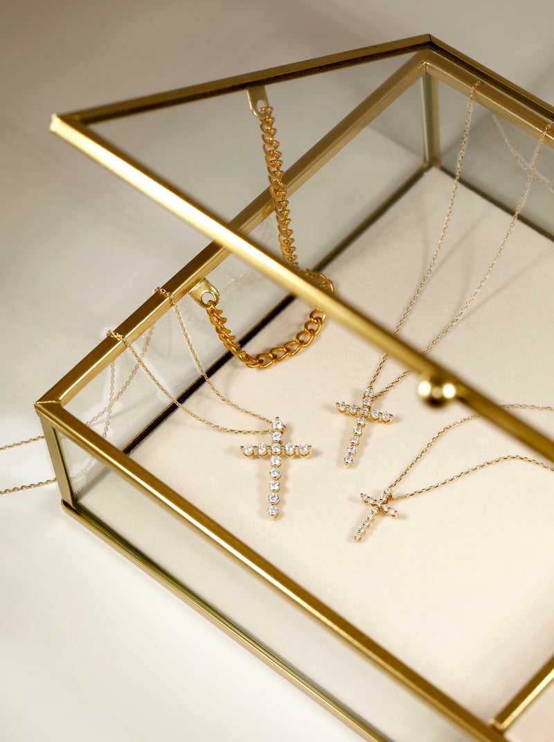 Diamond Cross Necklace