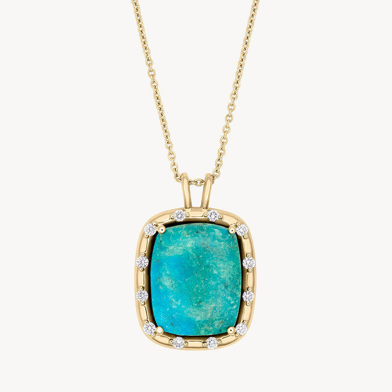 Maelis Turquoise Pendant