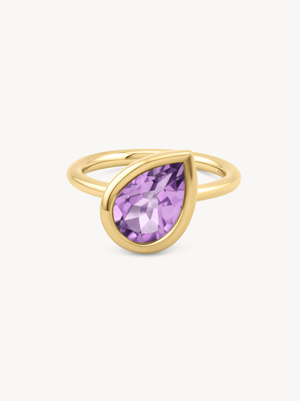 Amethyst Dune Ring