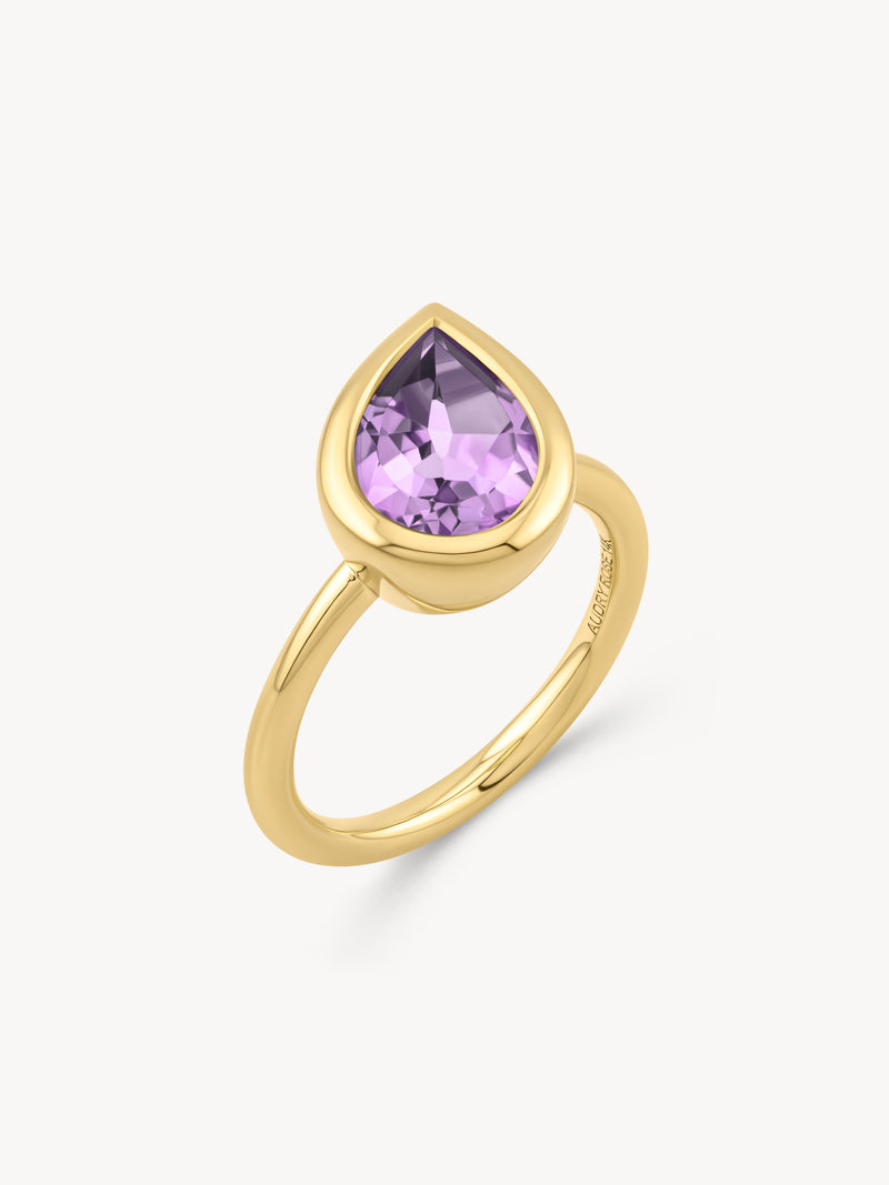 Amethyst Dune Ring