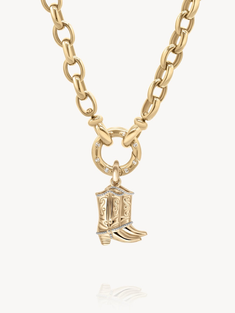 Cowboy Boots Charm