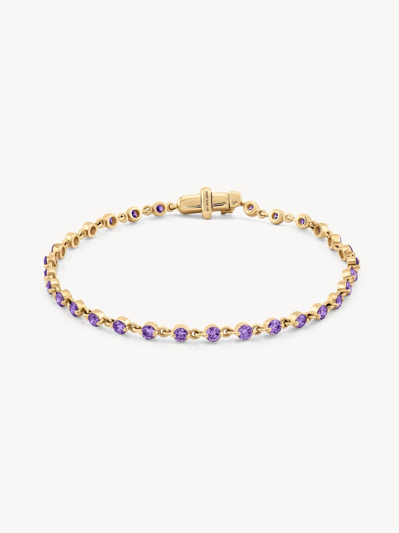 Wrapped in Amethyst Bracelet