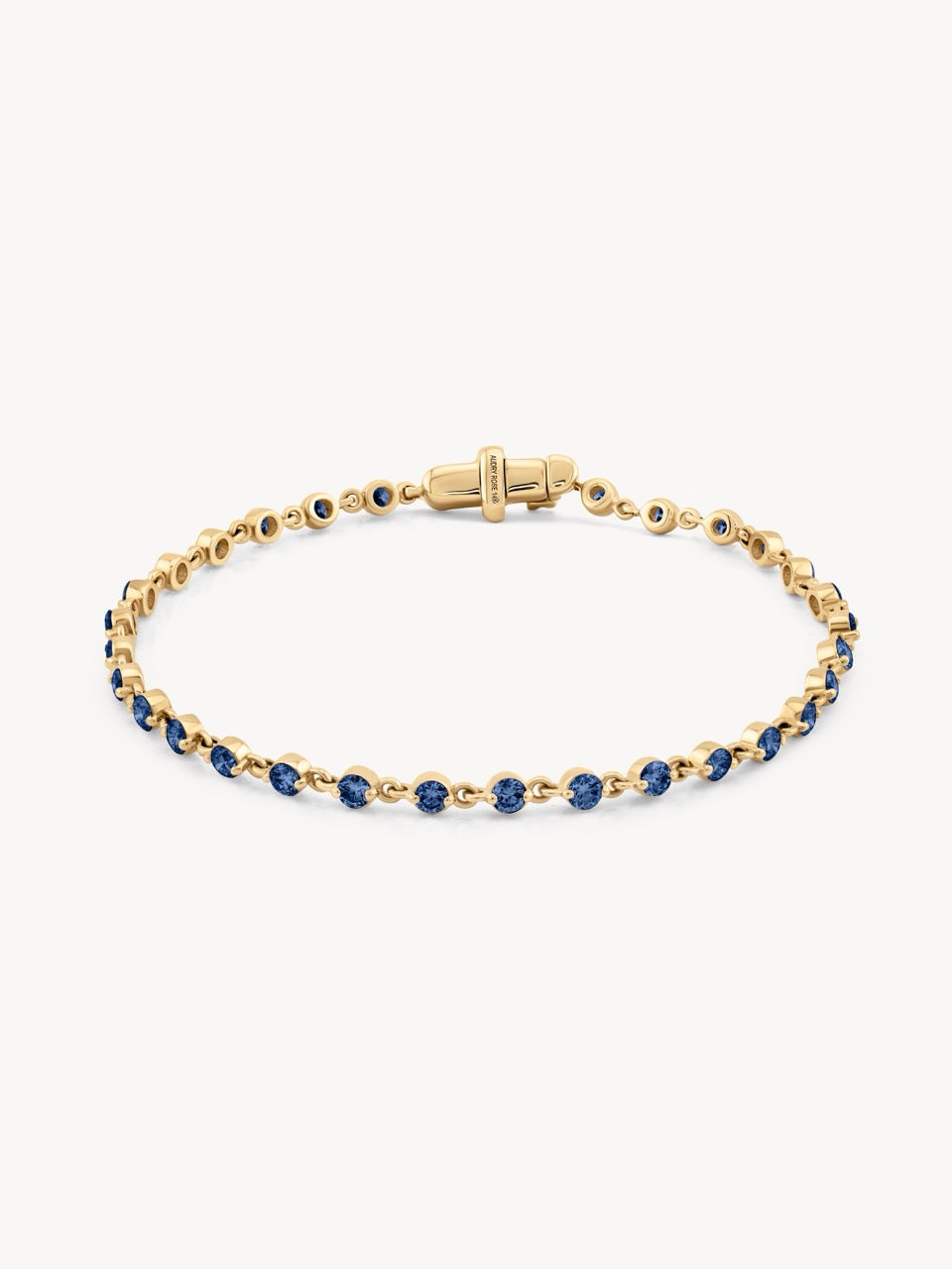 Diamond Lock Bar Bracelet 14k Gold | Audry Rose