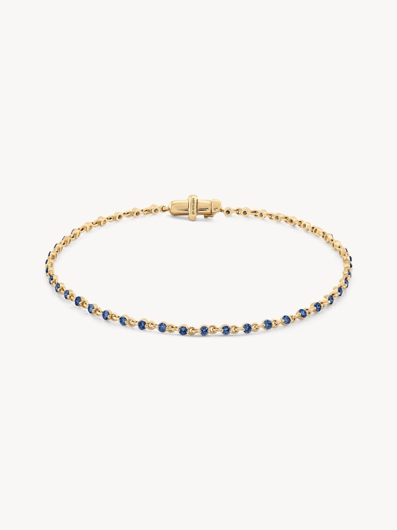 Wrapped in Blue Sapphires Bracelet