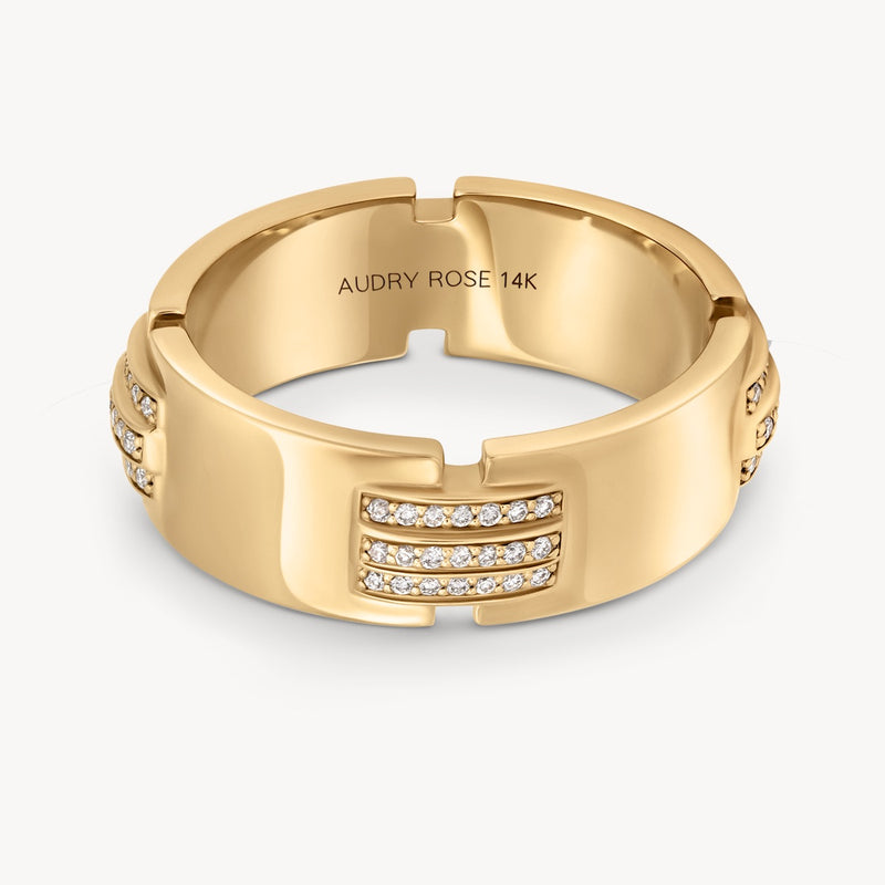 Luxe Latch Eternity Ring