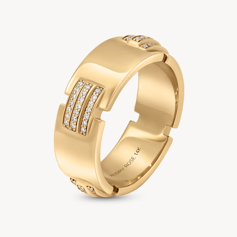 Luxe Latch Eternity Ring