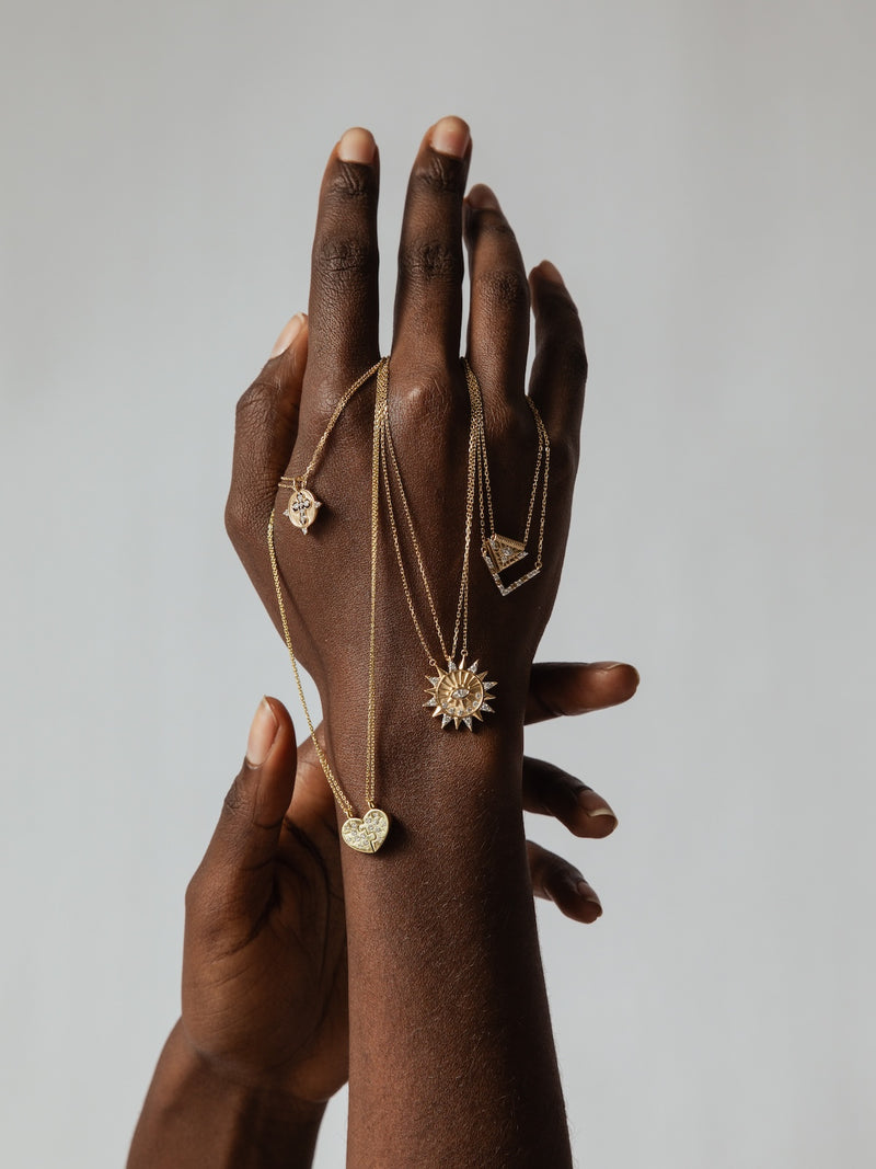 Be the Light Cross Friendship Necklace