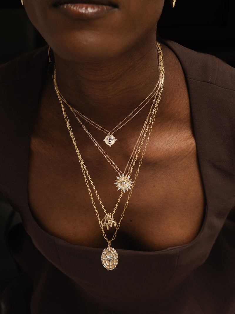 Be the Light Cross Friendship Necklace