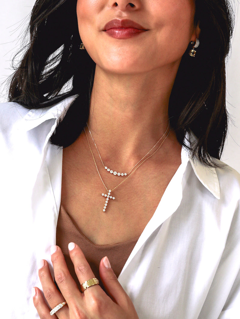 Diamond Cross Necklace