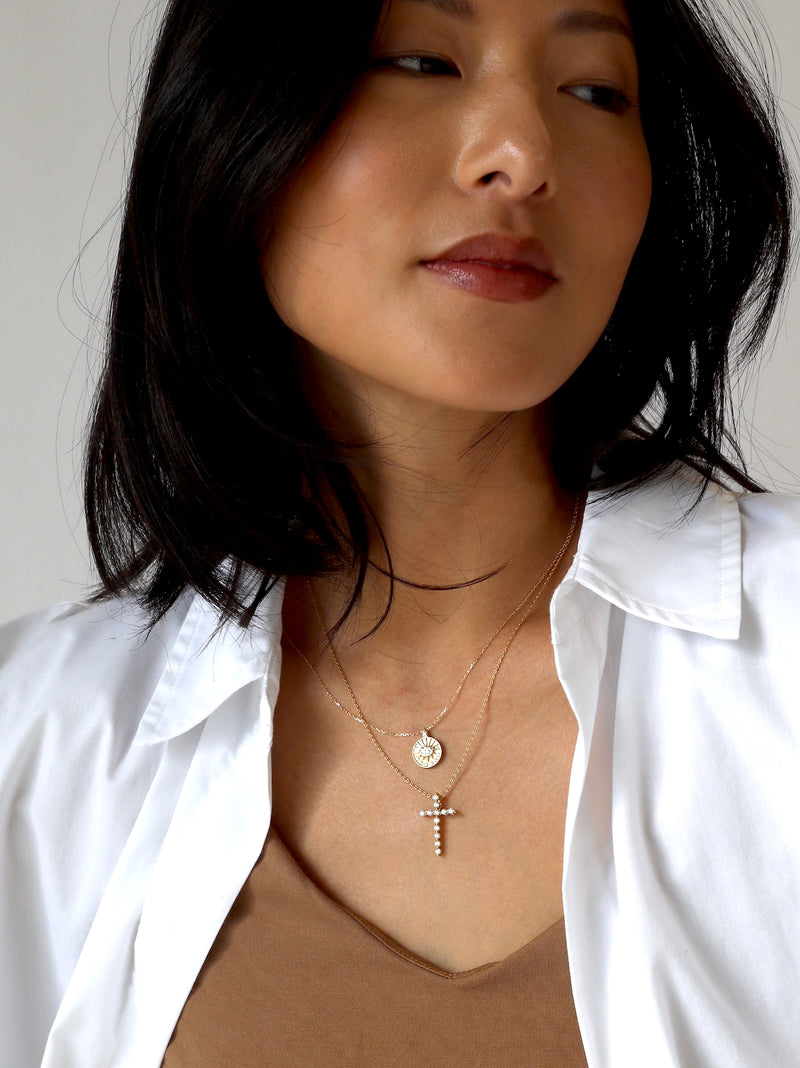 Golden Eye Friendship Necklace