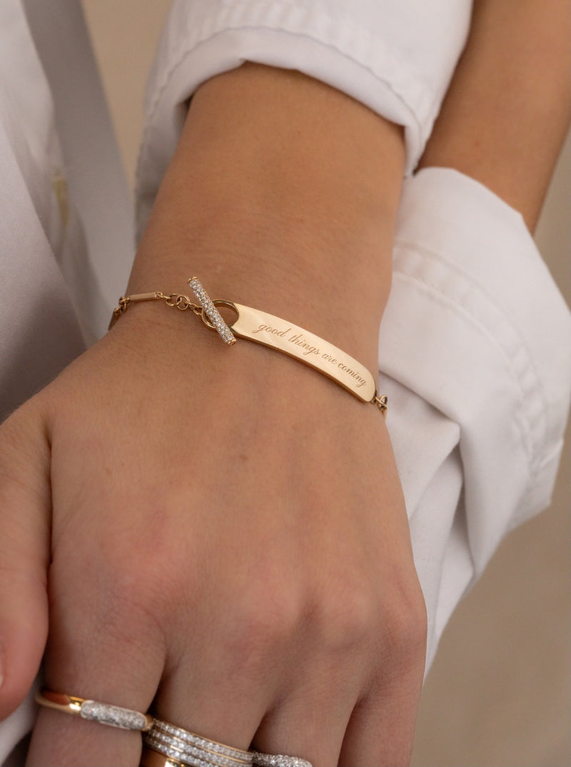 Gold Reflection Bracelet