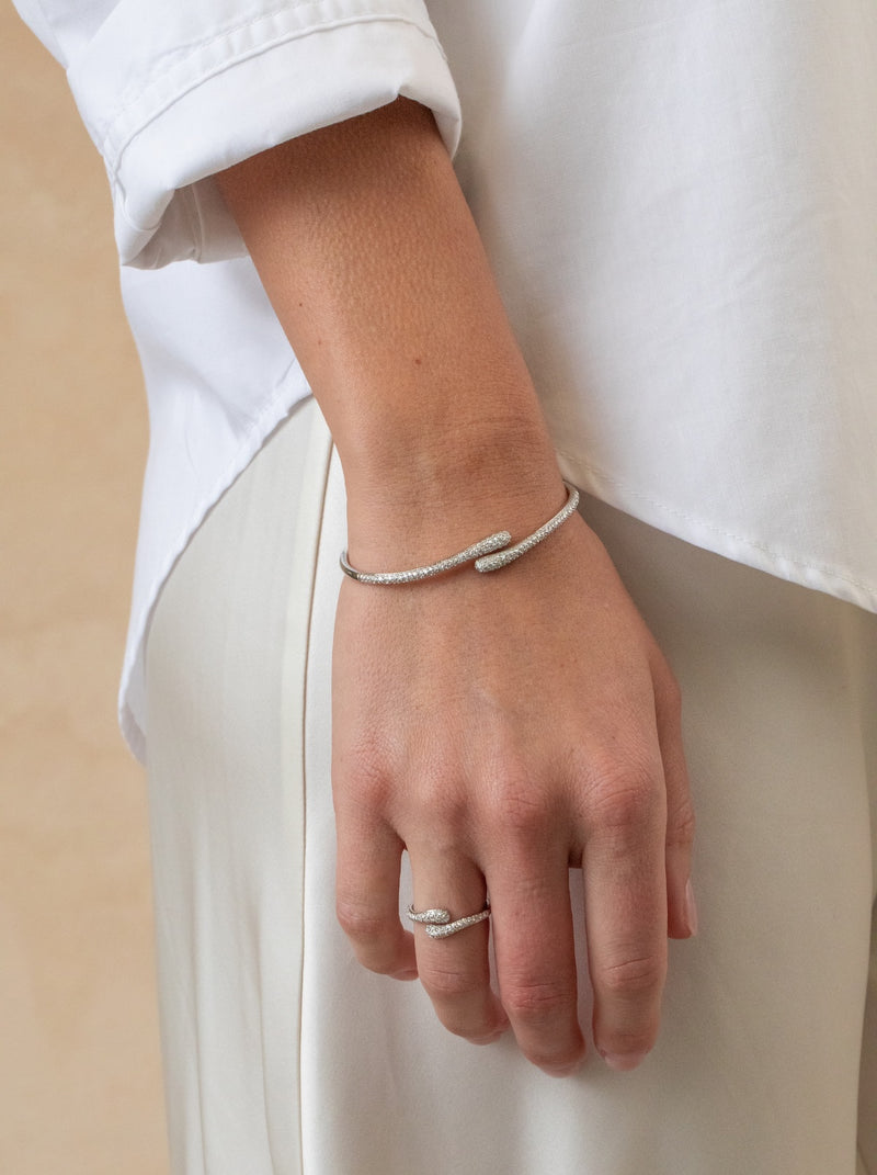 Pave Diamond Wrap Ring