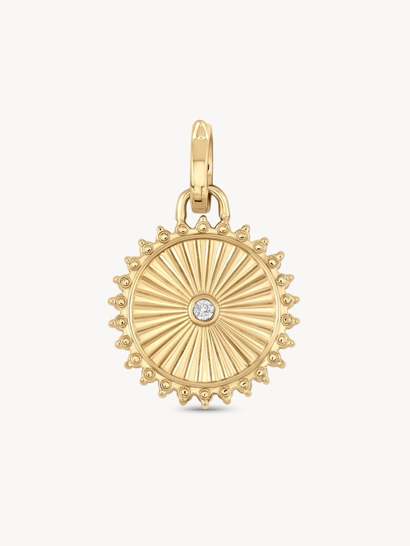 Mandala Turquoise Pendant