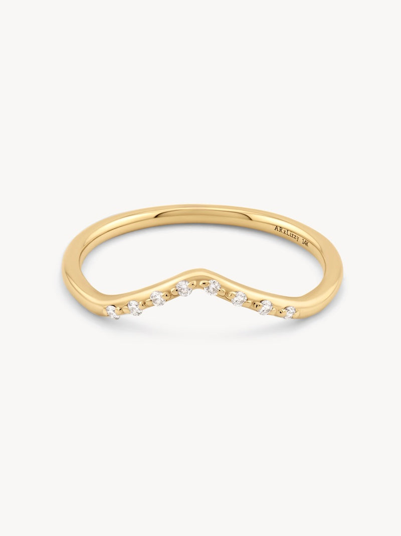 Pave Diamond V Band