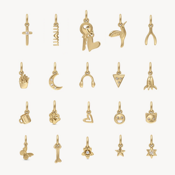 Mini Golden Charms