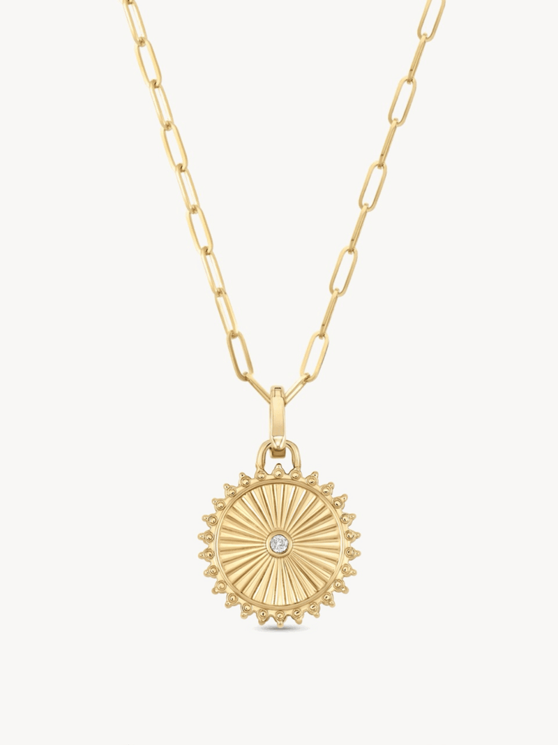 Mandala Turquoise Pendant