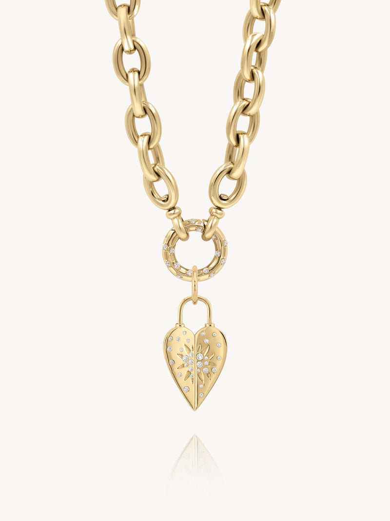 Love Explosion Heart Pendant