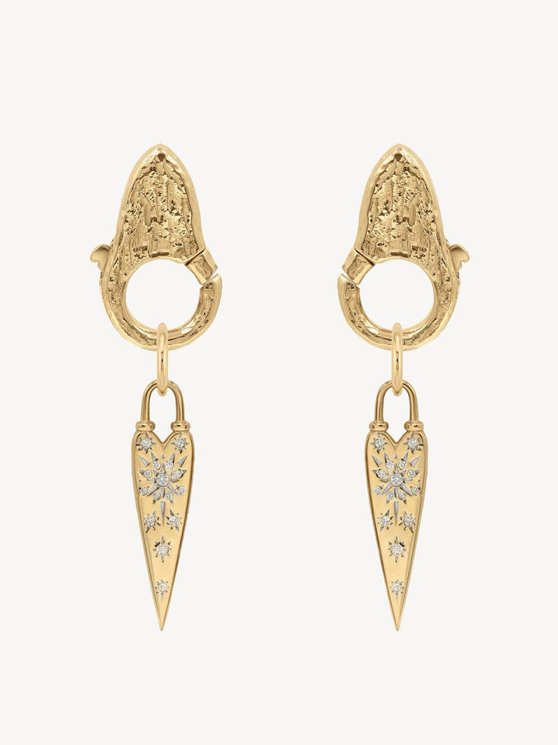 Love Explosion Heart Charm