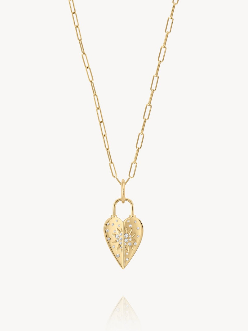 Love Explosion Heart Pendant