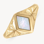 Quinn Mother of Pearl Ring