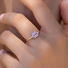 Starry Sakura Sapphire Ring