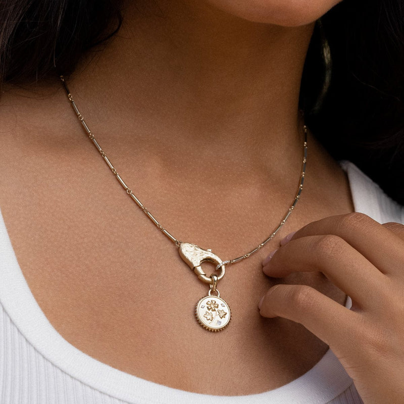 Wildflower Medallion Necklace