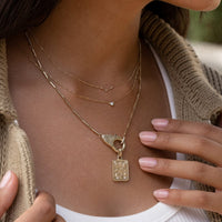 The Strength Medallion Necklace