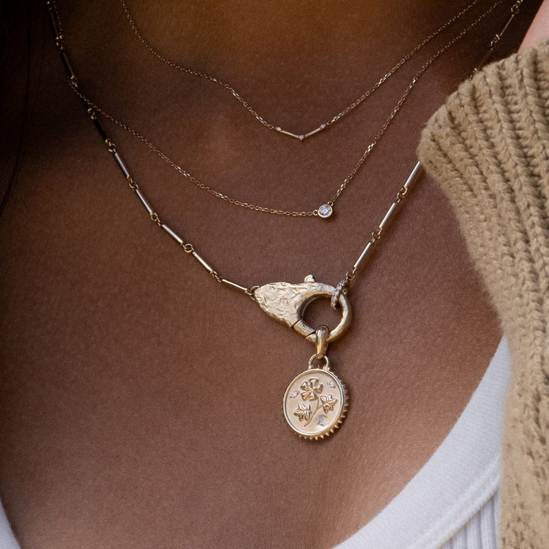 Wildflower Medallion Necklace