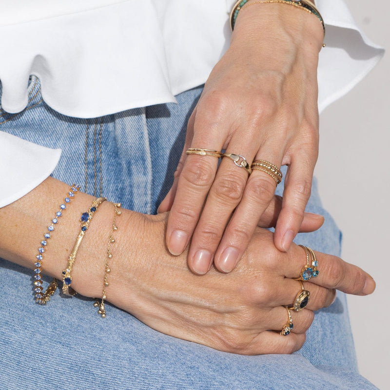 Two-Toned Buckle Ring