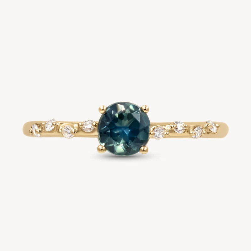 Starry Ocean Blues Ring