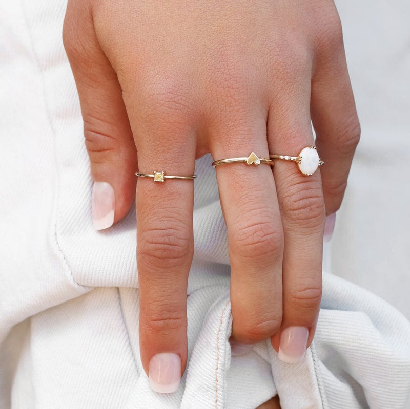 Gold Pearl Finger Ring, Size: 18-20 at Rs 14990/piece in Hyderabad | ID:  20413851491