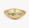 Divine Emerald Diamond Ring