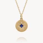 Sapphire Diamond Moment Necklace