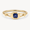 Tethered Sapphire Ring