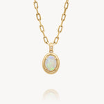Organic Opal Necklace