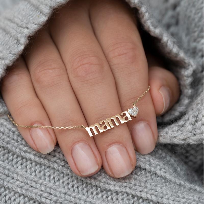Buy MAMA Gold Necklace 14k Online | Arnold Jewelers