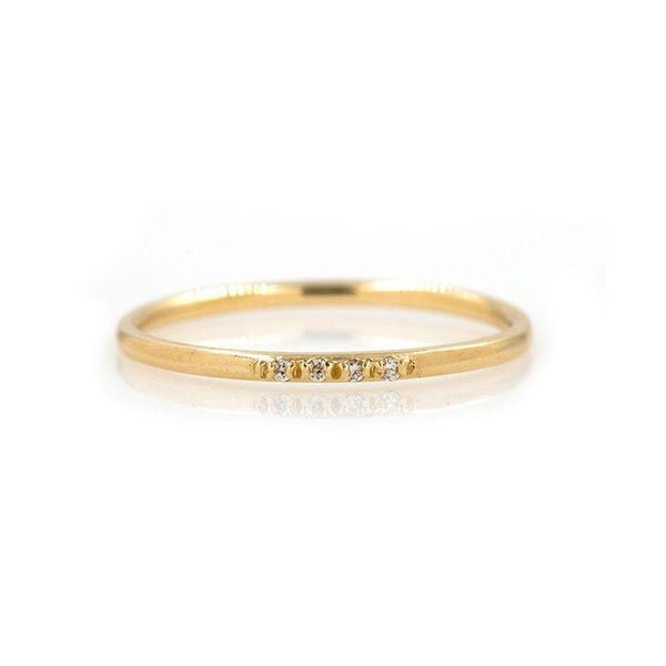 Dainty Diamond Band - LoveAudryRose.com