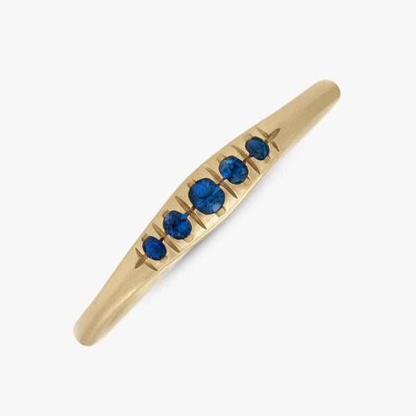 Erin Blue Sapphire Ring