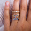 Rose Cut Sapphire Ring - LoveAudryRose.com