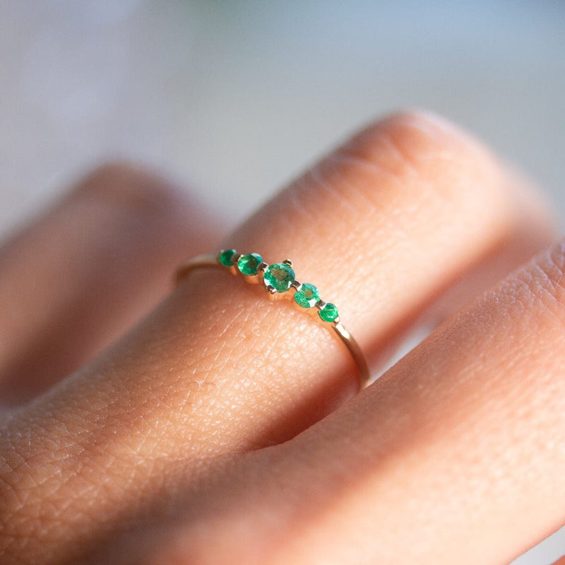 Emerald Oceana Ring