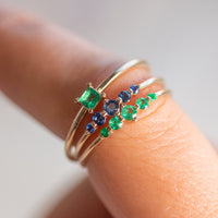 Emerald Oceana Ring